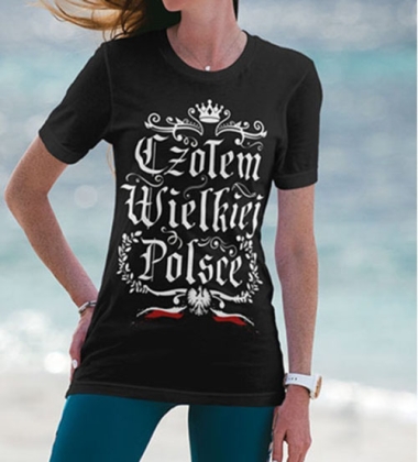 Koszulka damska CZOŁEM WIELKIEJ POLSCE